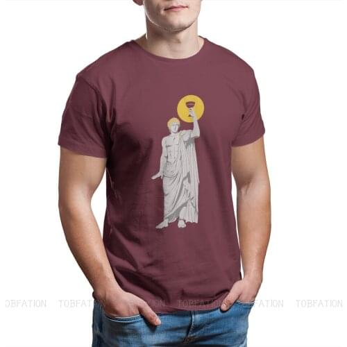 Dionysus Print Cotton Fashion T Shirts Greek Mythology Ares Ancient Folklore Men Graphic Tops