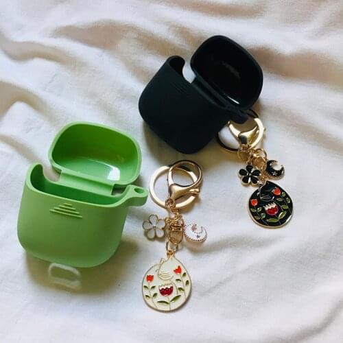 For JBL Club Pro + tws Case Silicone Earphones case cute flower cartoon Protect Cover For JBL Club Pro plus hearphone case