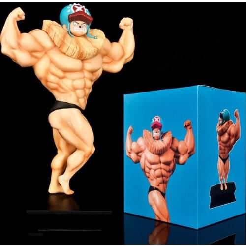 One Piece Figure GK Tony Tony Chopper Anime Model Bodybuilder Creativity Gift Character Action Dolls Collectible Childrens Toys