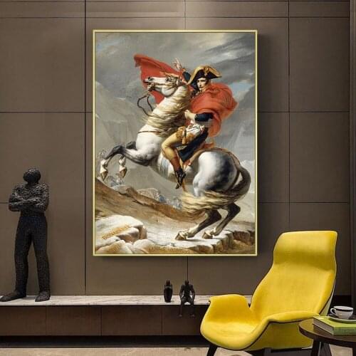 Portrait of Napoleon Canvas Paintings On the Wall Art Posters And Prints Classical Napoleon Canvas Art Pictures For Living Room