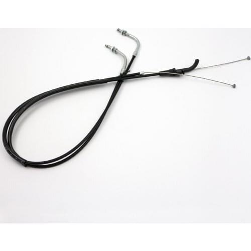 2pcs Motorcycle Dirt Bike Hydraulic Reinforce Throttle Cable Oil Hose Tube Fit for Kawasaki Ninja 300 2013-2017 14 15 16