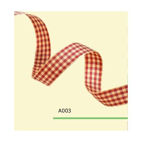 100yards/roll 5/8 Inch(16mm)New Design Gingham Ribbons