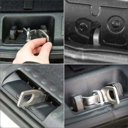 Car Tailgate Bracket Stable Durable Stainless Steel Rear Barn Double-door Holder Replacement for VW T4 T5 T6 Bus California Camp