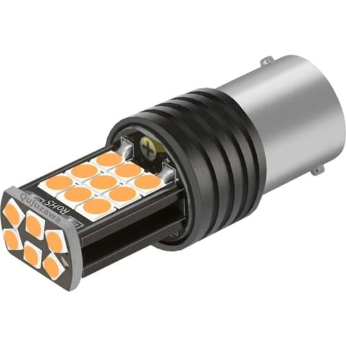 1PCS 1156 P21W 7506 BA15S R5W 3030 LED Car Tail Brake Bulb Turn Signals Auto Reverse Lamp Daytime Running Light Red Yellow White