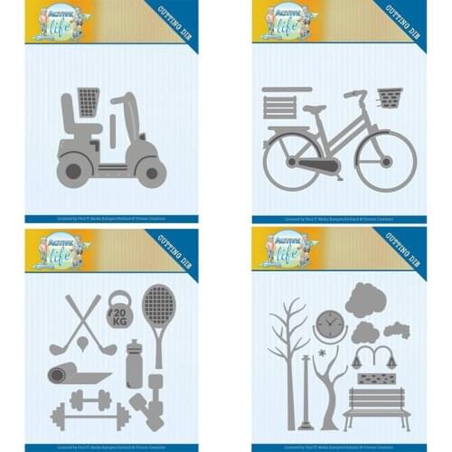 Piggy Craft metal cutting dies cut die mold Active life decoration Scrapbook paper craft knife mould blade punch stencils dies