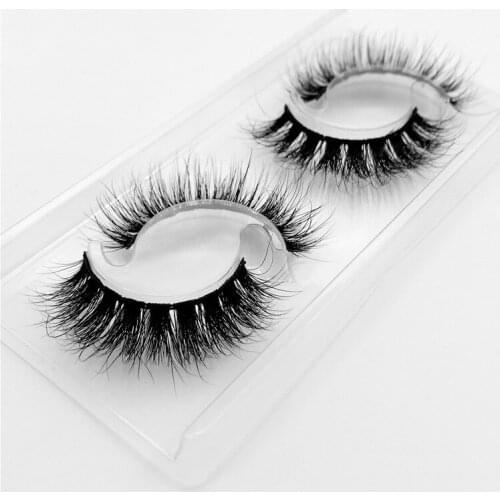 2 pairs Mink Lashes 3D Mink Eyelashes 100% Cruelty free Lashes Handmade Reusable Natural Eyelashes Popular False Lashes Makeup