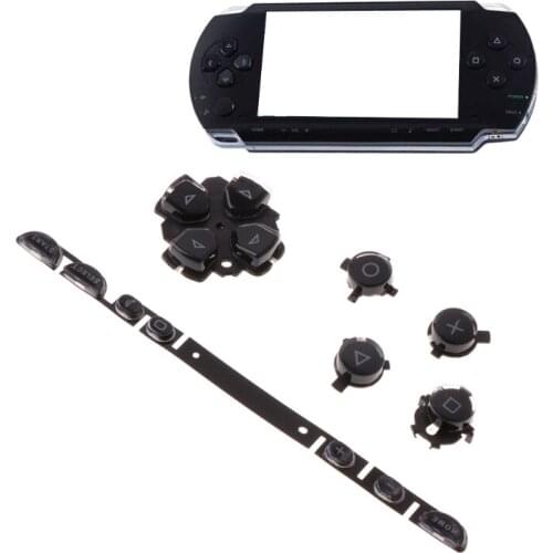 2021 New New Control Left Right Home Start Keypad Set Buttons Kit Replacement for PSP1000
