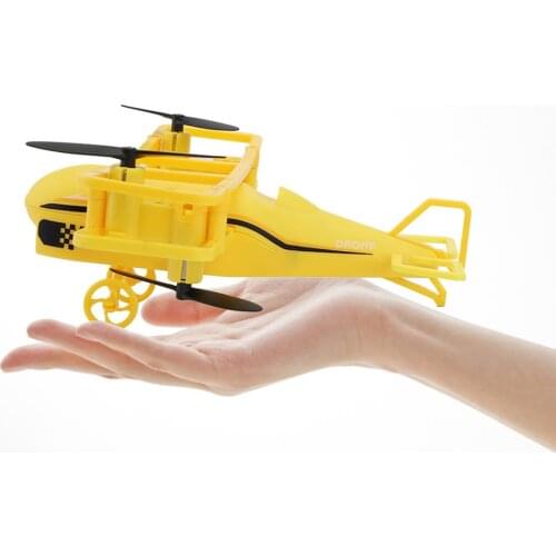 JJR/C H95 Mini 2.4G RC Plane 360 Degree Roll Glider Remote Control Double Wings Aircraft Quadcopter Altitude Hold RC Toys