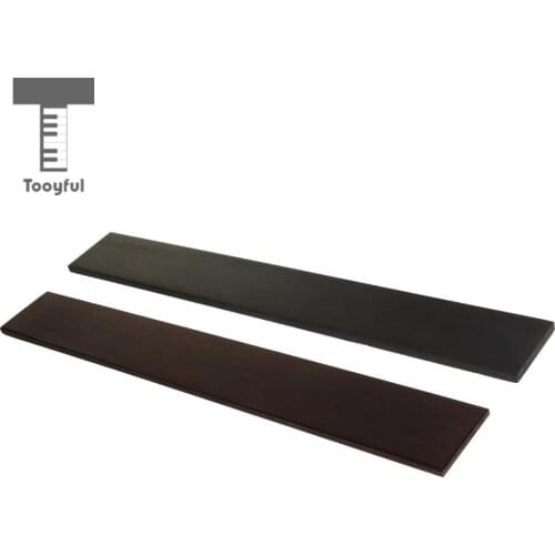 Tooyful Blackwood Guitar Fingerboard Head Veneer Luthier Material Replacement Parts for Acoustic Classic Guitar