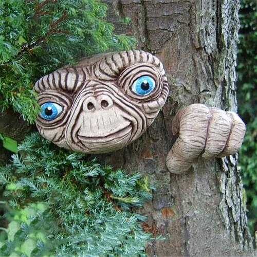 Aliens Monsters Ornaments Synthetic Resin Cartoon crafts Garden Decorations XR-Hot