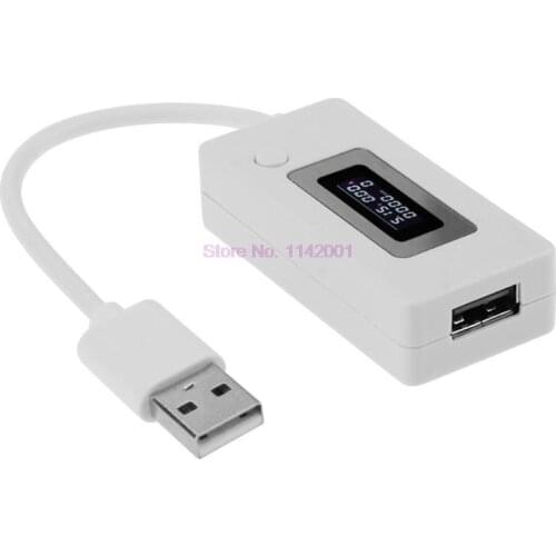 50pcs LCD Micro USB Charger Battery Capacity Voltage Current Tester Meter Detector +Load Resistor