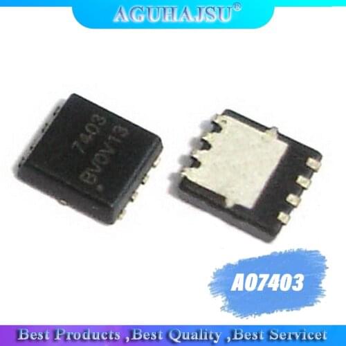 10pcs/lot AON7403 AO7403 7403 MOSFET QFN-8 In Stock