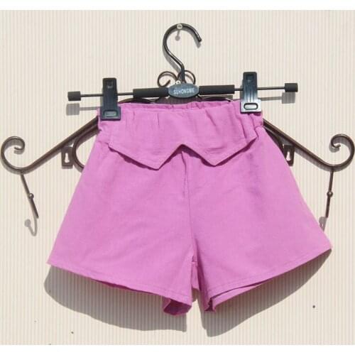 2020 Girls Summer Clothes Kids Shorts For Teens Fashion Cotton Shorts Girls Children Clothes Toddler Casual Loose Shorts 2T-16Y