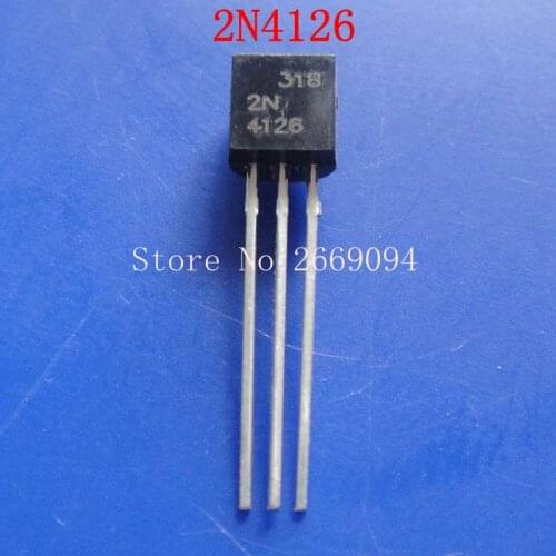 50pcs/lot 2N4126 / taping line transistor 4126 TO-92 new original