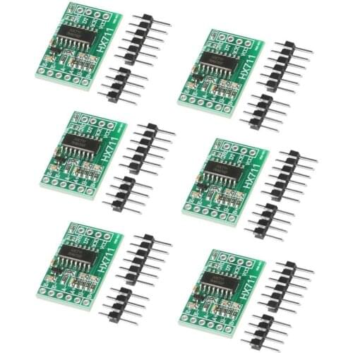 6pcs/lot Hx711 Weight Weighing Load Cell Conversion Module Sensors Ad Module For Arduino Microcontroller