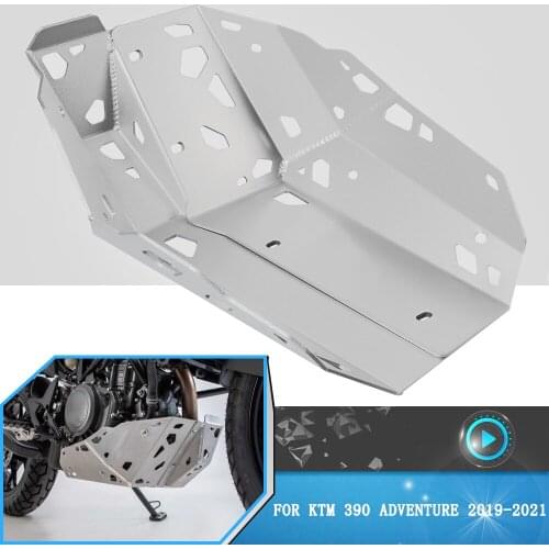 FOR 390 ADVENTURE 2019 2020 2021 Motorcycle Aluminum Engine Guards Cover Protector Skid Plate Bash Frame Guard 390 Adventure