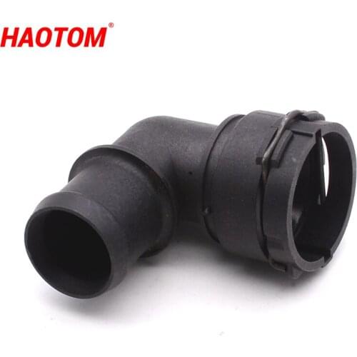 Car Radiator Coolant Hose Flange Connector Upper For VW Jetta MK4 Golf 1998-2006 Beetle Bora AUDI A3 2001-2003 1J0122291G