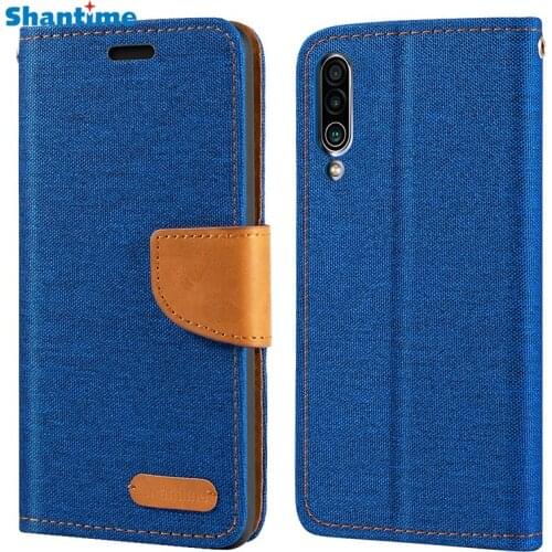 Oxford Leather Wallet Case For Meizu 16XS With Soft TPU Back Cover Magnet Flip Case For Meizu 16XS