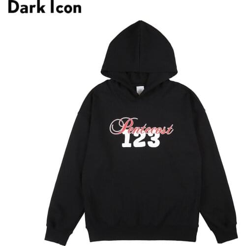 Men's Printed Hoodies Dark Icon China