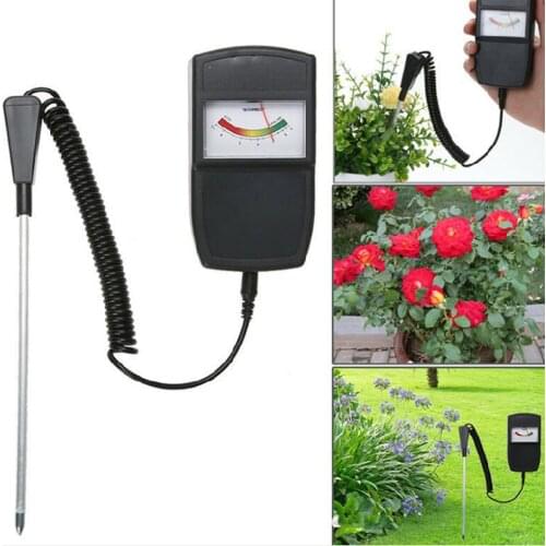 Soil PH Detector Pointer Type Tester Sensor Probe Gardening Acidity Measuring Instrument Test Tool for Gardener Farmer Plants