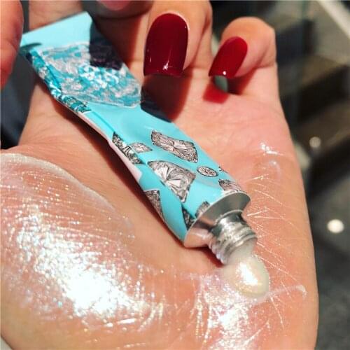 XIXI 2 Color Highlighter Cream Face Brighten Liquid Face Makeup Body Shimmer Shine Highlighter Cream Bronzer Women Body Cosmetic