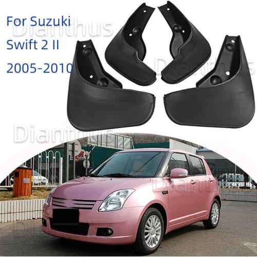 For Suzuki Swift 2 II 2005 2006 2007 2008 2009 2010 Car Mudguard Anti-splash Anti-Fouling Front&Rear Fender Accessories