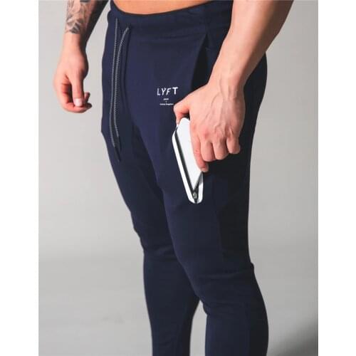 2020 JP&UK Zipper Pocket Men Sweatpants Running Sports Jogging Pants Men Trouser Tracksuit Gym Fitness Bodybuilding Mens Pants