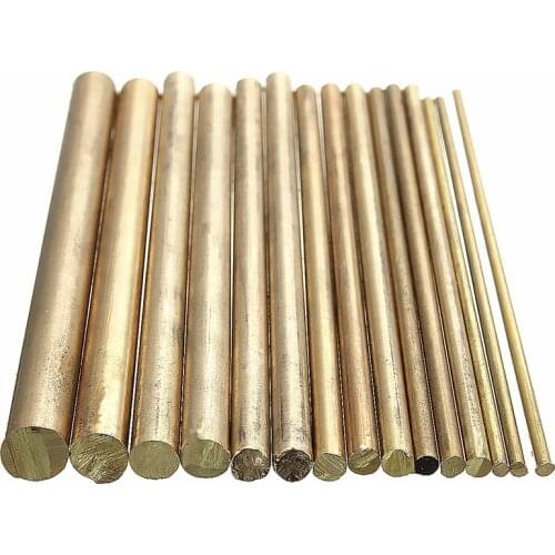 15pcs 2-8mm Welding Solder Rods Gold Sifbronze Brazing Welder Rods Brass K Gold Platinum Jewelry for Welding Tools