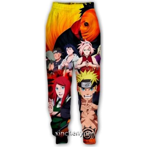 Xinchenyuan New Men/Women Cartoon characters 3D Printed Casual Pants Fashion Streetwear Men Loose Sporting Long Trousers F56