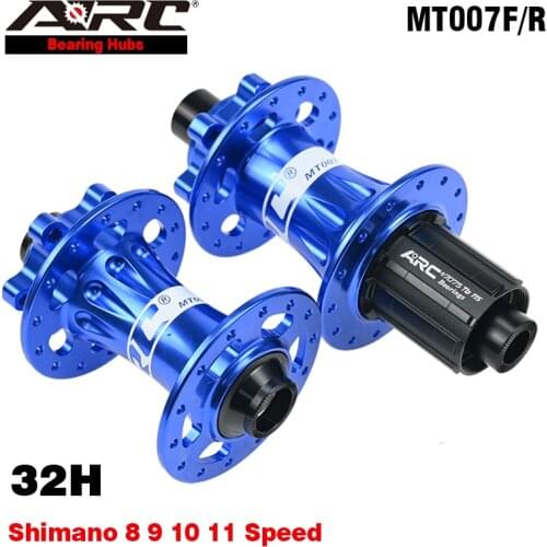 ARC 32h Disc Hub Mountain Bike Wheel Hub Front 9x100 10x135 Rear 15x100 12x142 Cycle Wheel Rim Hub 4 Pawls 48 Clicks Shimano 11V