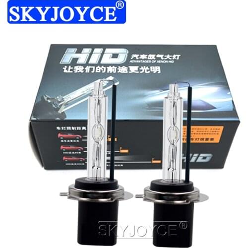 SKYJOYCE Super Bright 55W H7 AC HID Xenon Bulb 4300K 5500K 6000K 12V Car Headlight Fog Lamp H1 H3 H7 H11 9005 HB3 9006 HB4