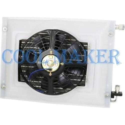 Auto universal air conditioner radiator cooling fan condenser assembly parts refitted trucks