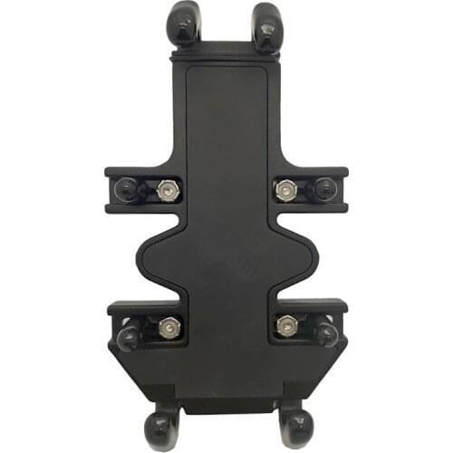 Aluminum Alloy Universal Cell Phone Holder with 1'' Diamond Rubber Ball for 4.7-7 inch Devices