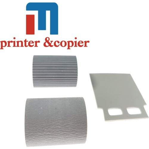 1Set Rubber Tires Kit L2685A L2685-60001 L2686A for HP Scanjet N9120 9120 ADF Separation Pad Rubber + Pickup Roller Rubber