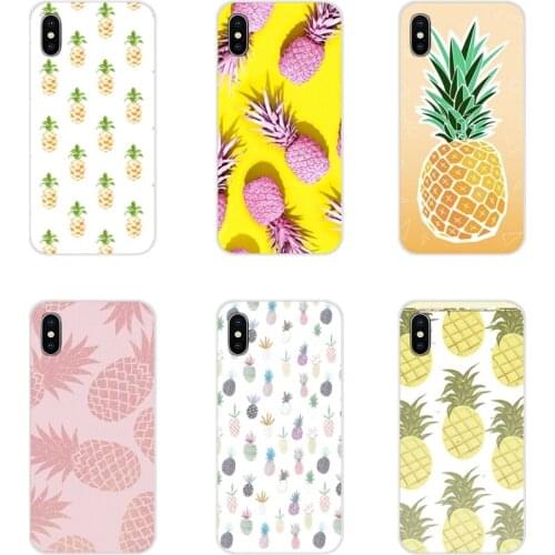 Accessories Phone Cases Covers For Samsung Galaxy A3 A5 A7 A9 A8 Star A6 Plus 2018 2015 2016 2017 pineapple fruit