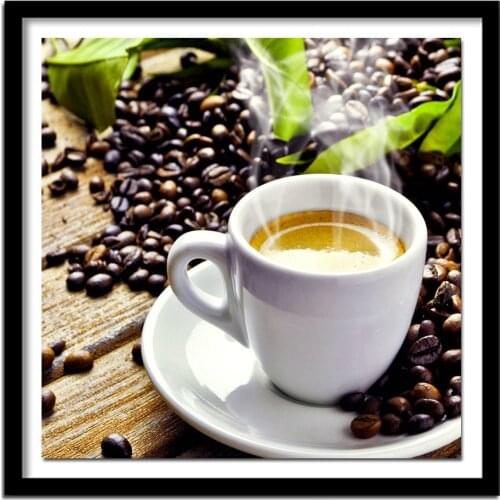 Diamond Diy Diamond Embroidery Coffee cup 3d square paste full cross stitch kit Diy Diamond painting GT538