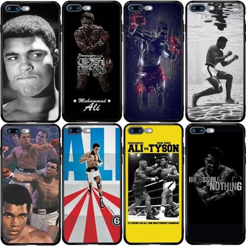 Phone Case for Xiaomi Redmi Note 9A 8 8T 7 6 7A 6A 5A 5 A1 A2 A3 Pro Max Plus Lite Muhammad Ali