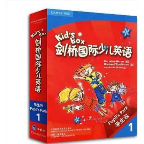 Kids Box Cambridge International Childrens English book pupils book Student Pack Grade 1 Cambridge Childrens English