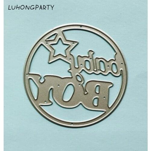 Baby Boy metal die cuts metal cutting dies scrapbooking suit for sizzix fustella big shot cutting machine LUHONGPARTY