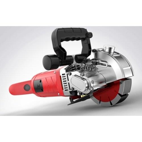 Slotting machine one-time forming dust-free hydropower installation project automatic wall duct cutting machine