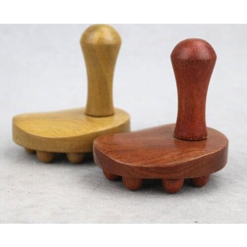 2pcs Vietnam Rosewood/fragrant wood back Massage tool Body massager GuaSha Scrape Therapy Promote blood circulation health care