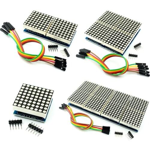 MAX7219 dot matrix module microcontroller module DIY KIT MCU LED Display Control Module Kit