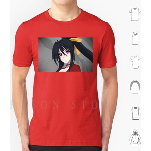High School Dxd Akeno Himejima T Shirt Men Cotton Akeno Himejima High School Dxd Anime Cute Rias Gremory Issei