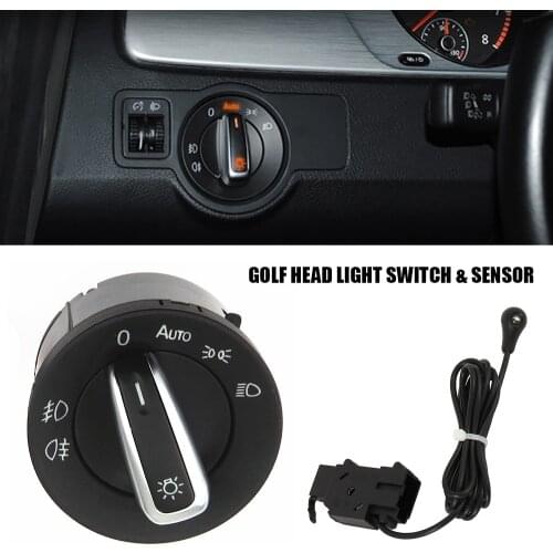 2020 New AUTO Headlight Head Lamp Switch Light Sensor Module Upgrade For VW Golf Jetta MK5 6 Tiguan Touran Passat Polo Bora