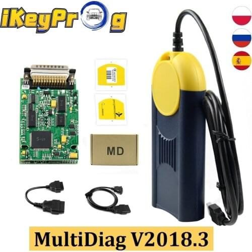 Multi-Diag v2018.3 OBD2 Scanner Multi diag J2534 Access Pass-Thru OBD2 Device Multi-Diag Auto Diagnostic Tool