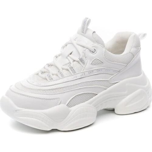 Comfortable spring 2019 new students with leather shoes