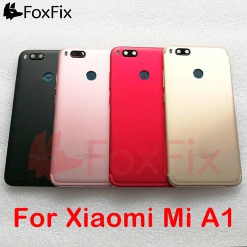 Back Housing For Xiaomi Mi A1 Battery Cover Rear Door Case Chassis Replace For Xiaomi Mi A1 Battery Cover Black/Gold/Pink/Red