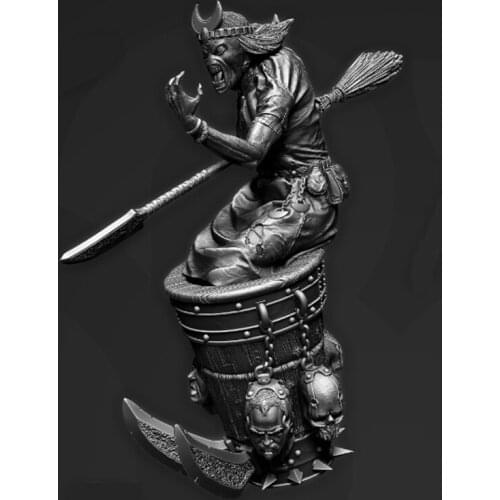 1/22 Resin Model figure GK Baba Yaga The Warrior Fantasy theme Unassembled and unpainted kit