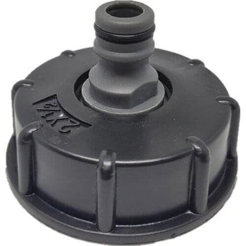 1Pc New IBC Hose Adapter Reducer Connector Water Tank Fitting 2'' Standard Coarse Thread Durable Garden Hose Pipe Tap Storage
