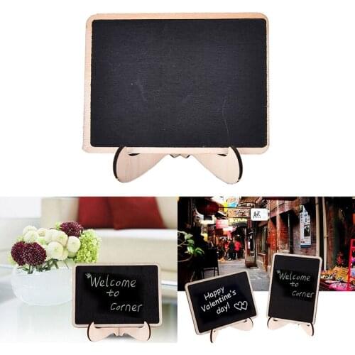 2x Mini Wooden Clip Blackboard Message Board Wedding Party Lolly Buffet Table